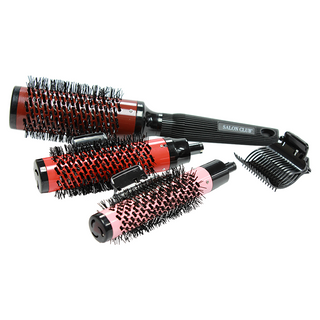 Salon Club Freestyle Removable Barrel Brush Set(Barrel 25MM,32MM,43MM