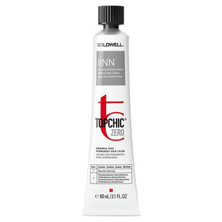 Topchic Zero Ammonia Free Hair Color 8NN Light Natural Blonde Intense