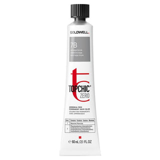Topchic Zero Ammonia Free Hair Color 7B Mid Beige Blonde