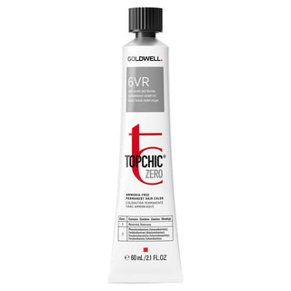 Topchic Zero Ammonia Free Hair Color 6VR Dark Violet Red Blonde