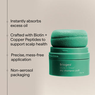 Style + Treat Dry Shampoo Puff