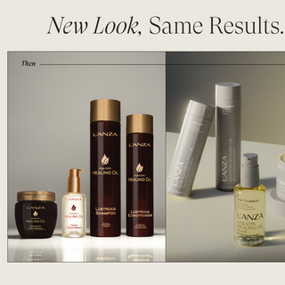 Keratin Healing Oil Trio: Lustrous Shampoo Conditioner and Hair Treatment