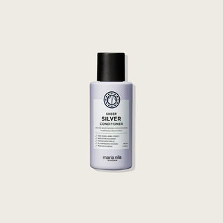 Après-shampoing argent transparent