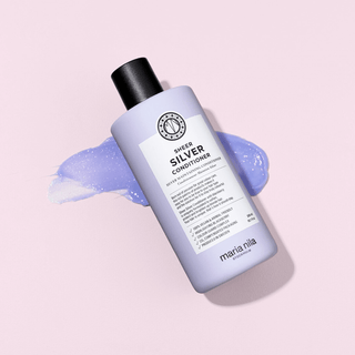 Après-shampoing argent transparent