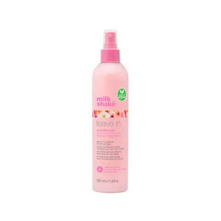 Leave-in conditioning treatment with floral fragrance