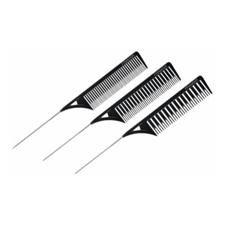 Black Highlight Combs 3pc