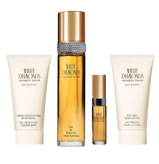 White Diamonds Eau De Toilet 4 Pc Gift Set