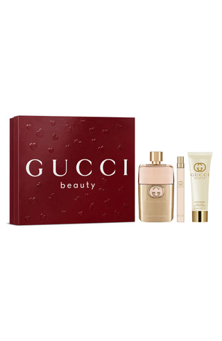 Gucci Guilty Pour Femme Eau De Parfum 3 piece Gift Set