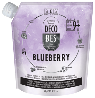 Deco Blueberry Lightening Powder Upto Levels 9+