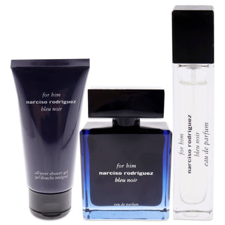 For Him Bleu Noir Eau De Parfum 3 Piece Gift Set