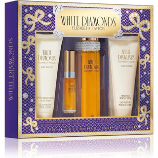 White Diamonds Eau De Toilet 4 Pc Gift Set