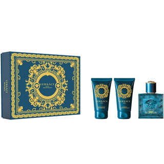 Eros eau de parfum three piece git set