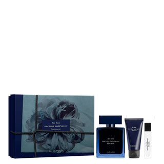 For Him Bleu Noir Eau De Parfum 3 Piece Gift Set