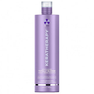 Keratin Infused Totally Blonde Violet Toning Shampoo
