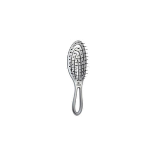 Olivia Garden Holiday Shine Silver Style Brush