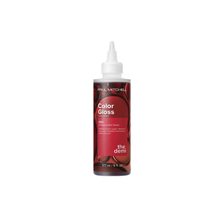 The Demi Color Gloss - Red