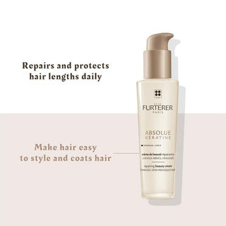Absolue Kératine Crème de Beauté Réparatrice Cheveux Abîmés et Fragilisés