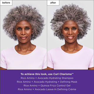 Curl Charisma Rice Amino + Quinoa Frizz Control Gel
