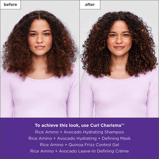 Curl Charisma Rice Amino + Quinoa Frizz Control Gel