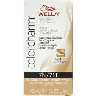 Color Charm Liquid Hair Color 7N/711 Medium Blonde