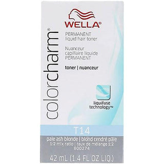 Color Charm Liquid Hair Toner T14 Pale Ash Blonde